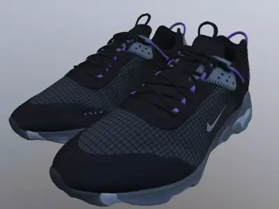 NIKE N354 SHOES PBR Low-poly 3D model