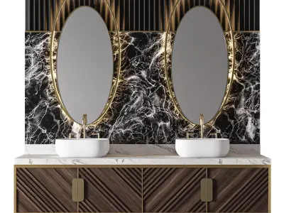 Luxury Bathroom 230 3D model