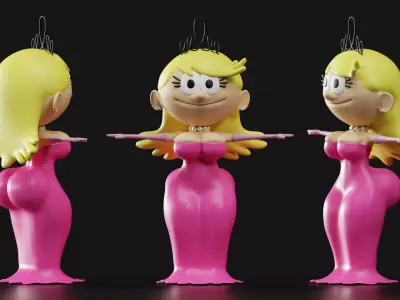 Lola Char 3D model  Texture