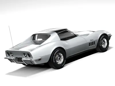 Chevrolet Corvette C3 1969 3D model