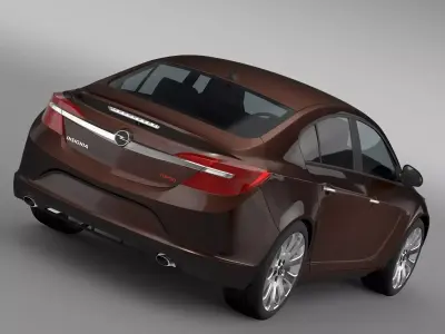 Opel Insignia Turbo 2015 3D model