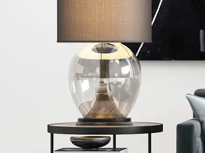 Belvedere Sofa  Concave Brass  Milton The sofa and chair company 3D model