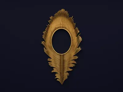 Classic decor ornament v-3D model21 3D print model