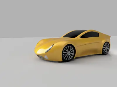 car design 3D model by urii