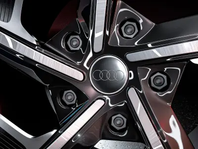 Wheel Audi RS E-Tron 2022 3D model