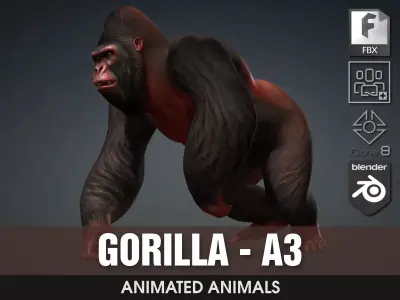 Gorilla-A3 3D model