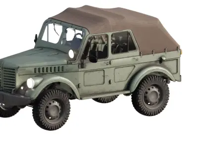 GAZ 69 3D model