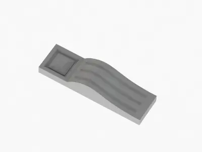 Scroll Corbel 26 - 3D Printable 3D model