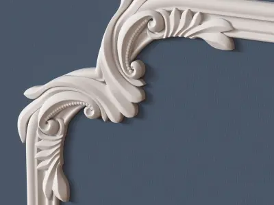 Molding Corner 3D model 3