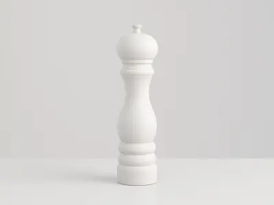 Pepper Mill Wooden 3D model