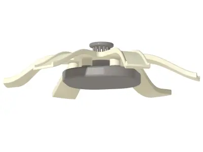 Highway Circular Bridge 3D print model