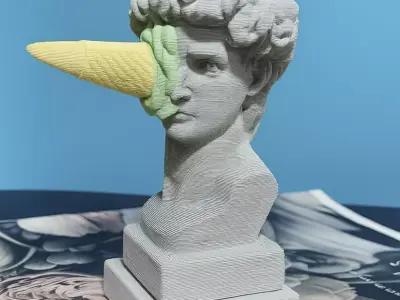 DAVID SCULPTURE 3D print model