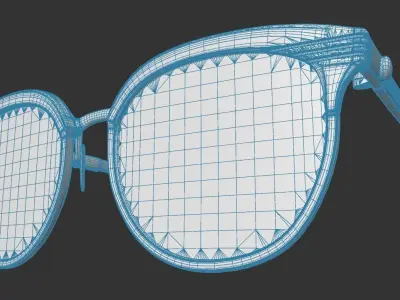 Luxury Sunglasses 3D Model 5 3D model