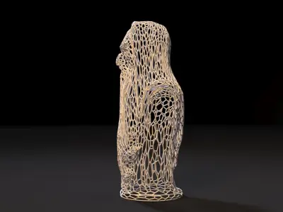 Saruman the White 3D print model