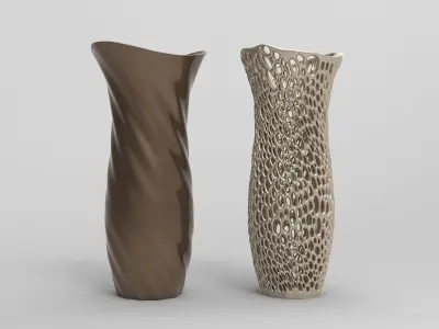 Vase Voronoi 94 3D print model