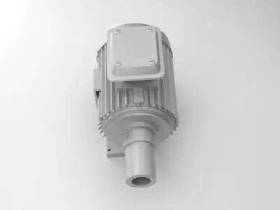 Electric Engine 3D model