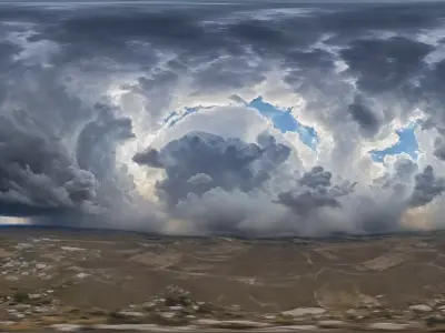 8K Evening HDRI Sky Environment Pack for Render Engines Texture