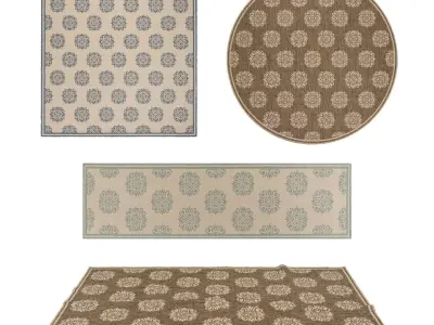 Rugs No 359 Low-poly 3D model