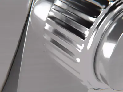 High Quality Luxury Wristwatch 3D Model  Realistic Chronograph Low-poly 3D model