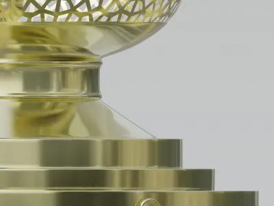 Scheherazade ornate lantern 3D model