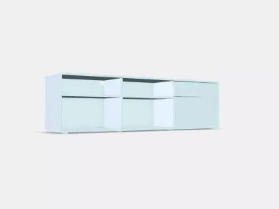 VIHALS TV bench 1 Low-poly 3D model