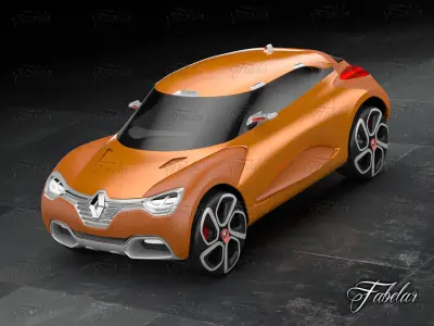 Renault Captur concept  3D model