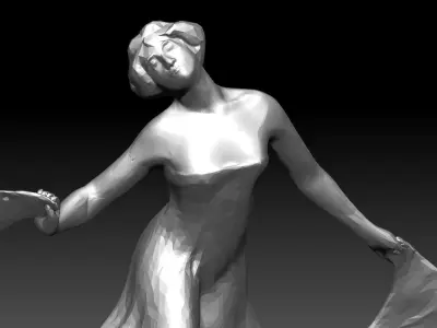 DANCER WOMAN 3D print model