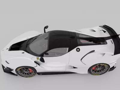 Ferrari FXXK EVO  3D model