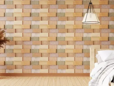 Wall wood V13 for your interior wall wood 3D model