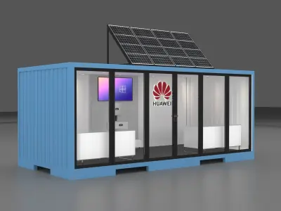 Container 3d model 3D model