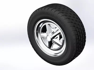Custom wheels Legendary Wheels LW30 for your scale model 3D print model