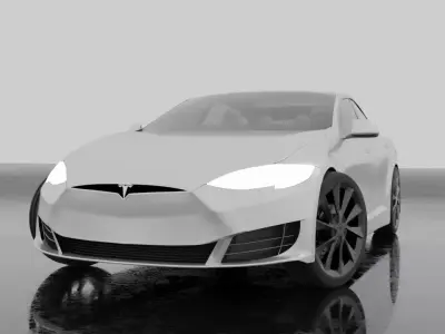 2018 Tesla Model S 3D model