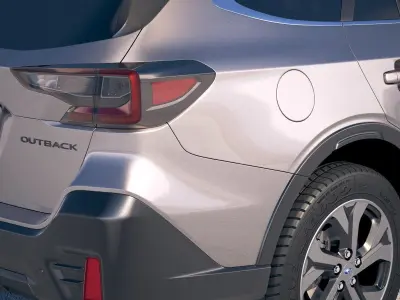 Subaru Outback 2020 3D model
