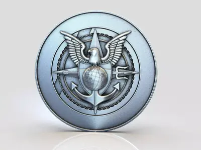 Station Logo 3D print model