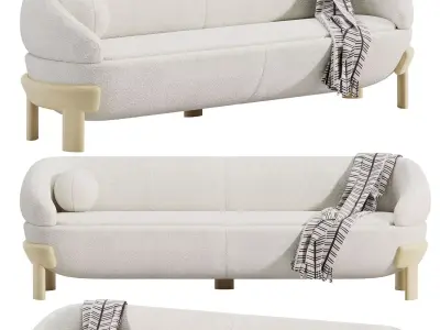 Sofa Bagatel  3D model
