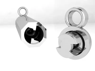 Capsule Pendant 3742 3D print model
