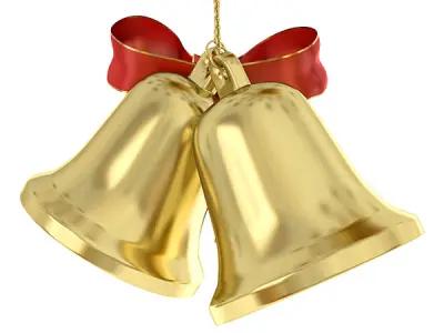 Christmas bells 3D model