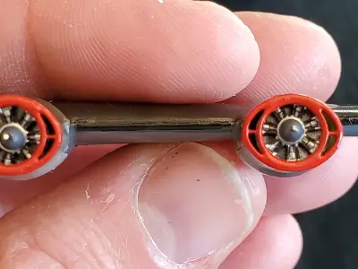 B-24 Engine Cowling 3D print model