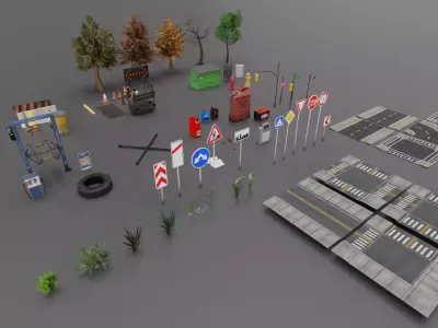 City Mega Pack 3D model
