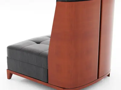 benhamou moon armchair 3D model