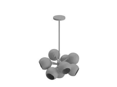 Paige Chandelier 3D model
