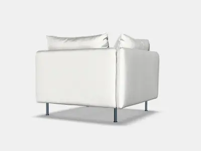 SODERHAMN Corner section Low-poly 3D model