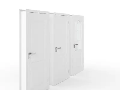 Porta Door London Collection 3 doors 3D model