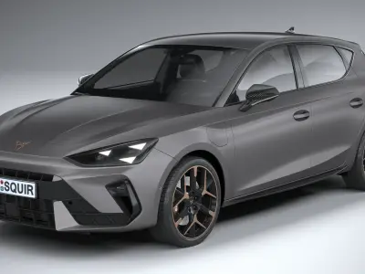Cupra Leon 2025 3D model
