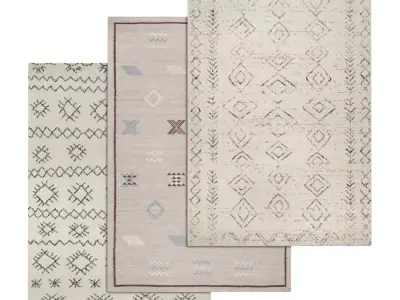 Rug Set 1497 3D model