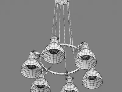761160 Acrobata Lightstar Hanging Lamp 3D model