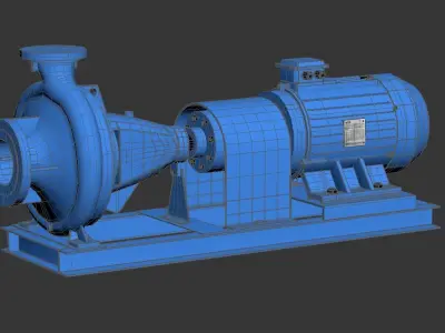 Centrifugal Pump 3D model