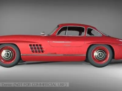 Mercedes 300sl 3D model
