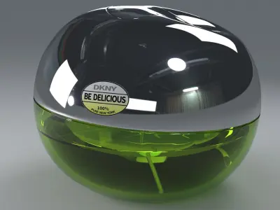 DKNY Be Delicious Perfume Bottle 3D model