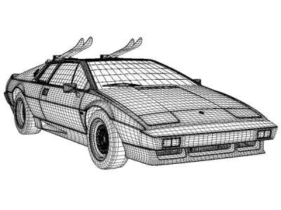 Lotus Esprit 3D model